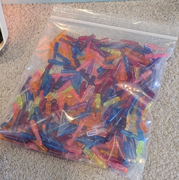 Vintage Lite Brite Toy Lot - Lite Brite, Pic Refills, Pegs! - Picture 7 of 8